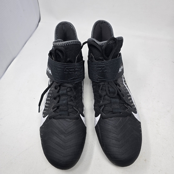 Nike Alpha Menace Pro 2 Men’s Football Cleats Black Size 12 AQ3209-002 No Box. - Picture 2 of 10